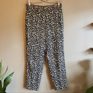 J CREW ‘Jamie Pant’ Cheetah Print